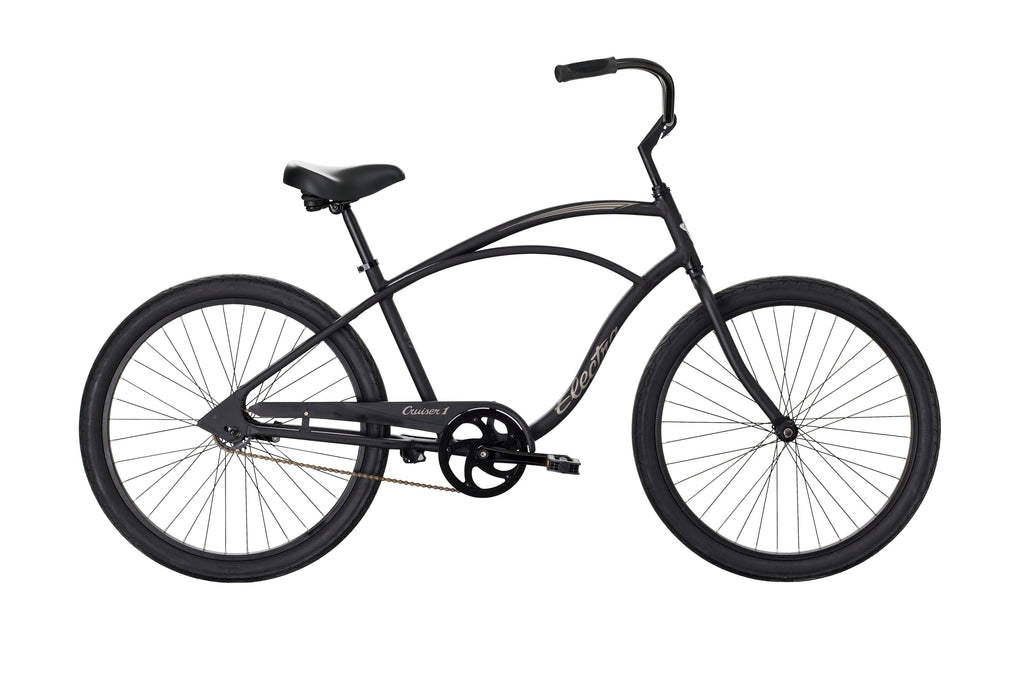 Electra Cruiser 1 Step-Over Cruiser Bike - 2026 - Matte Black, front