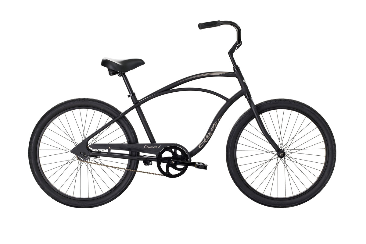 Electra Cruiser 1 Step-Over Cruiser Bike - 2026 - Matte Black, front