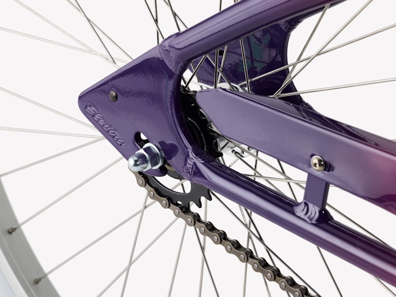 Electra Cruiser 1 Step-Thru Cruiser Bike - 2026 - Berry Fade, detail 2