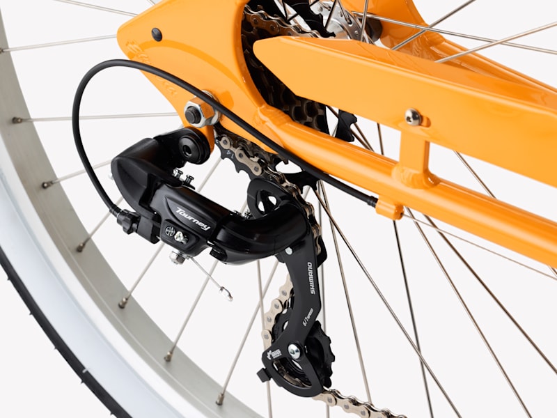 Electra Cruiser 7D Step-Thru Cruiser Bike - Sunset Fade, detail 2