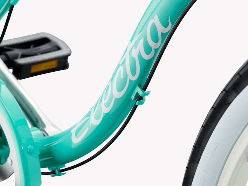 Electra Cruiser 7D Step-Thru Cruiser Bike - Turquoise, detail 3