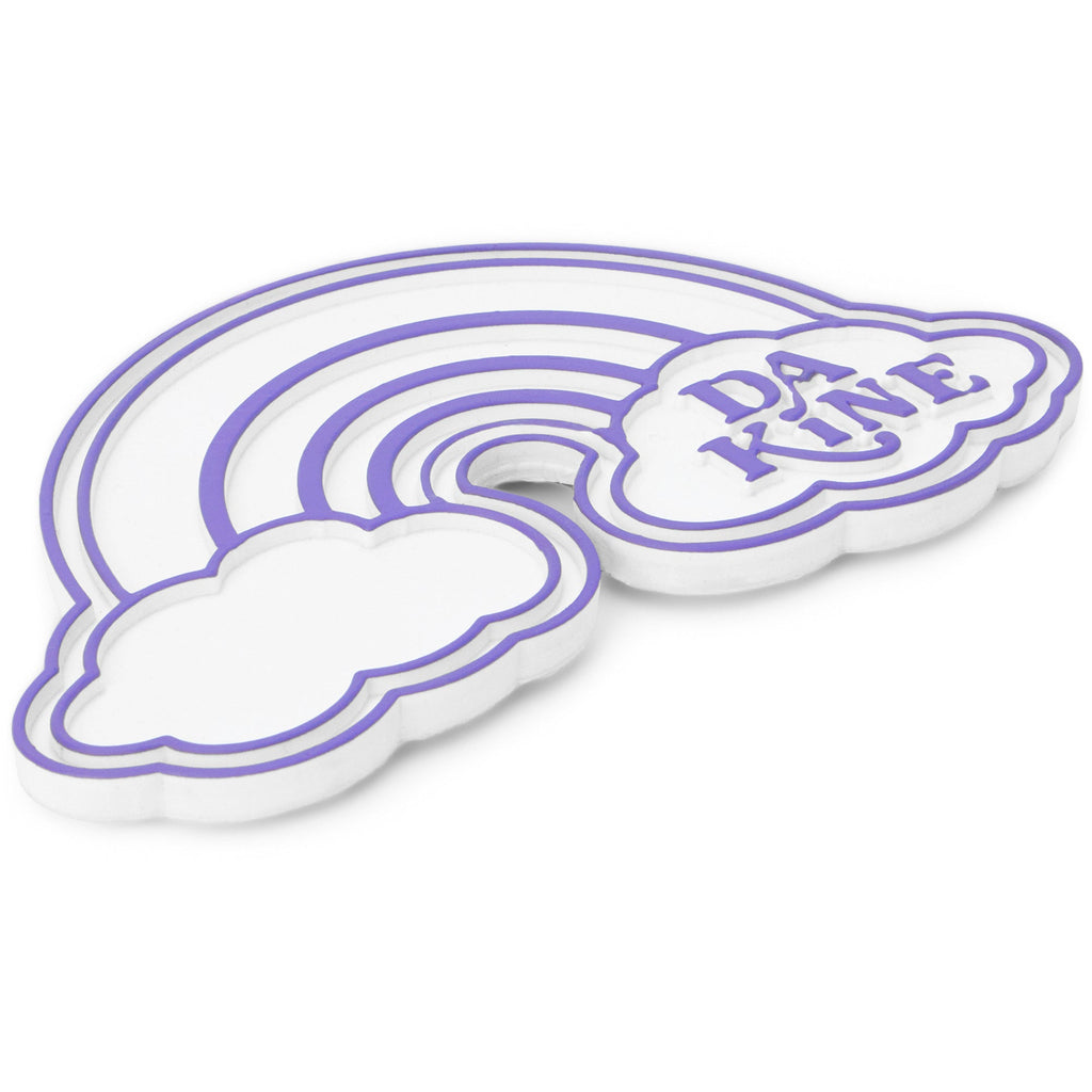 Dakine Da Rainbow Stomp Pad - White/Purple, back view