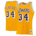 Mitchell & Ness Los Angeles Lakers Shaquille O'Neal Hardwood Classics Swingman Jersey