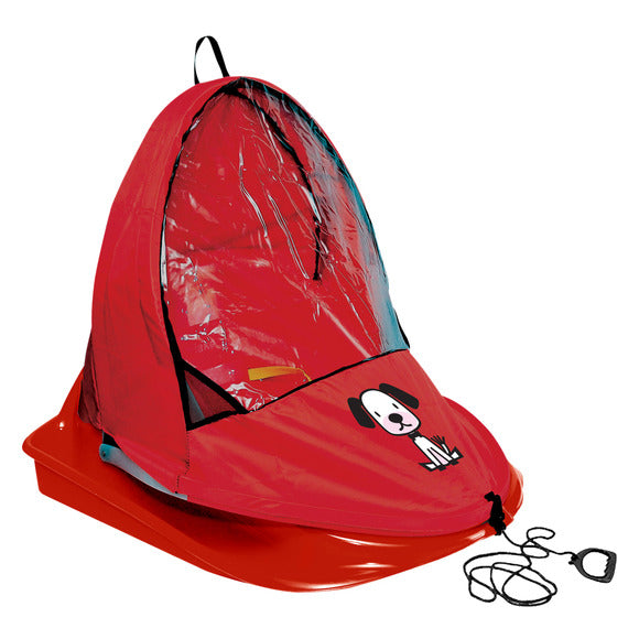 Snowflake Combo Baby Sled with Weather Shield