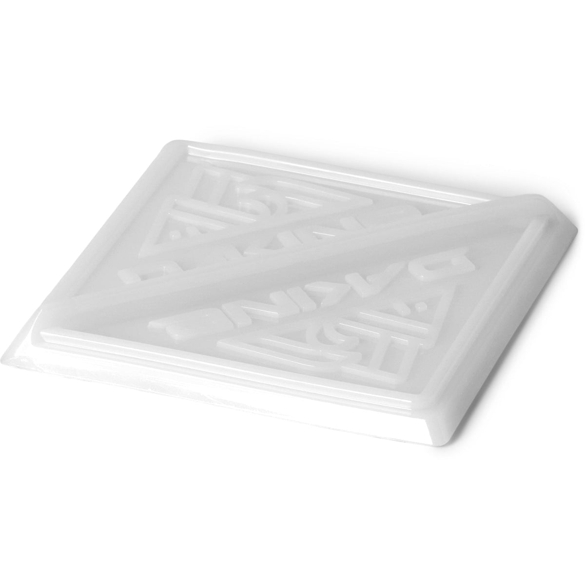 Dakine Diamond Scraper Mat Stomp Pad - Clear, back view