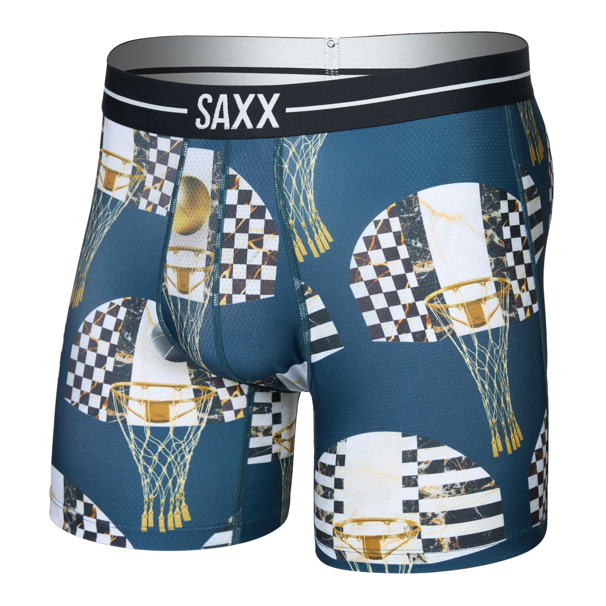 Saxx Volt Breathable Mesh Boxer Brief - Off The Chain Teal