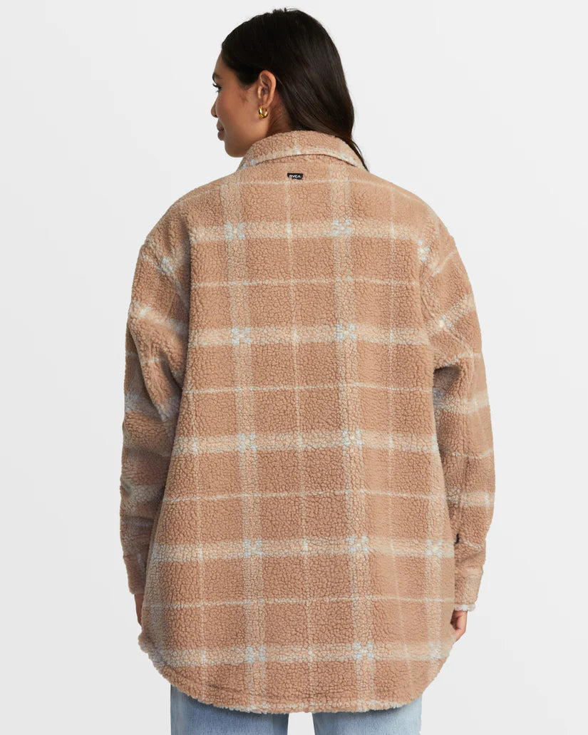 Women's Birdie Shacket Flannel Jacket