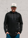 plyr Men's Stealth Hoodie Black - front