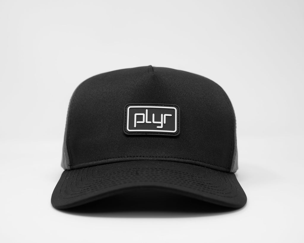 plyr Subtle Snapback Hat Black/Charcoal - side