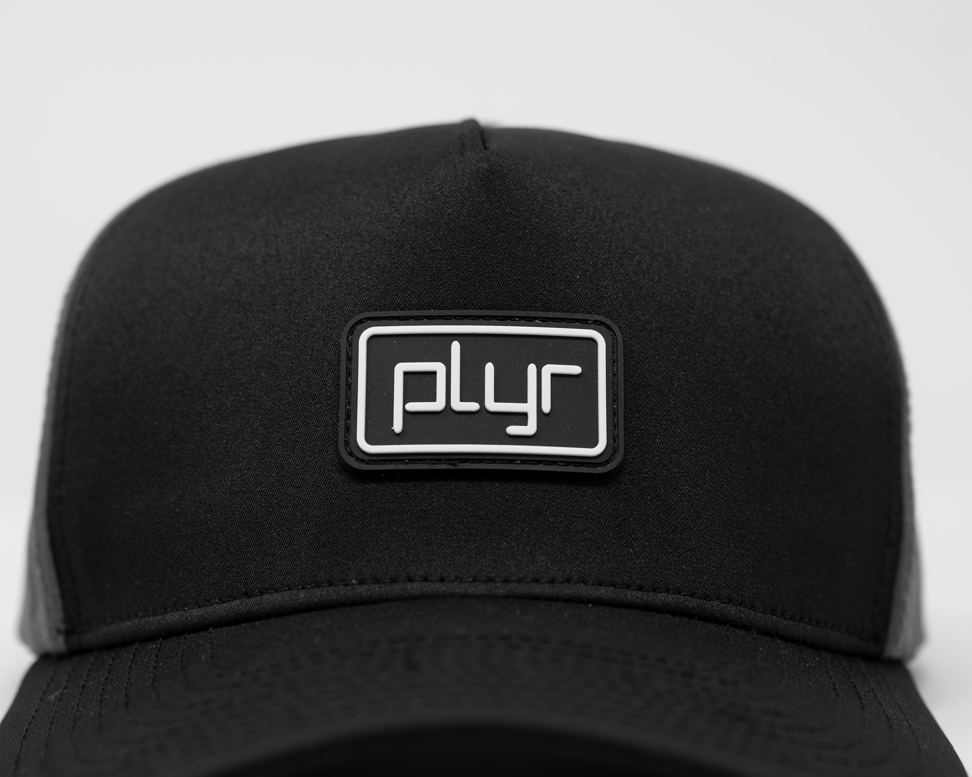 plyr Subtle Snapback Hat Black/Charcoal - front