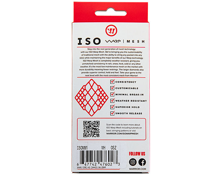 Iso Wrap Lacrosse Mesh