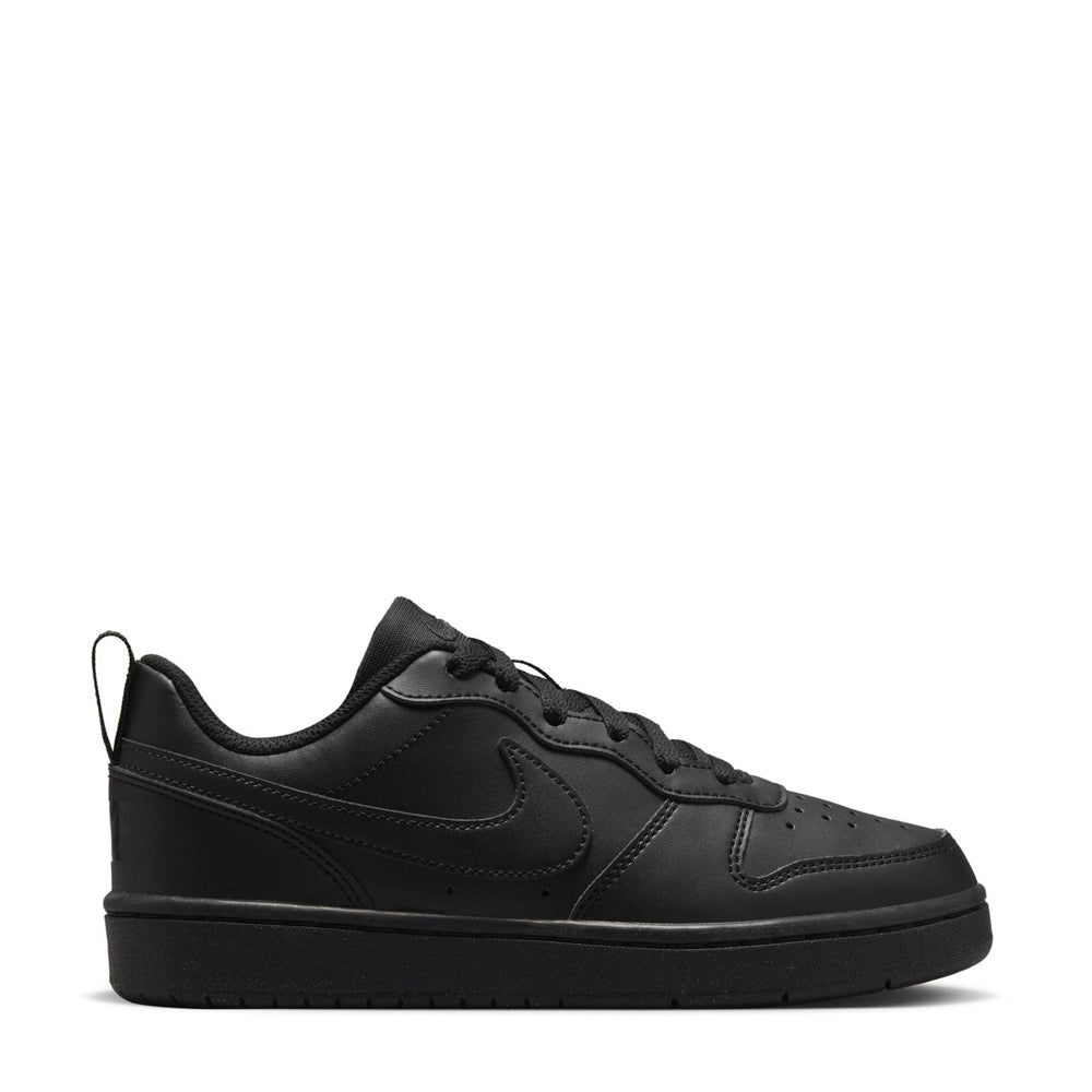 Nike Court Borough Low Recraft Big Kids' - Black/Black/Black