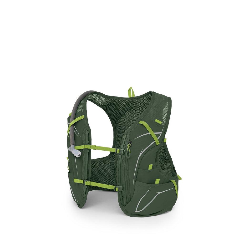 Osprey Duro 6 Hydration Vest - Seaweed Green/Limon - side