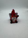 FOCO NHL Gnome with Lights Ornament- Chicago Blackhawks
