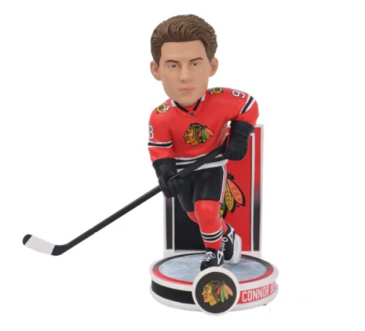 FOCO Connor Bedard (Chicago Blackhawks) Banner Series NHL Bobblehead