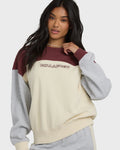 Billabong Women's Get It Kendal Crewneck Sweatshirt