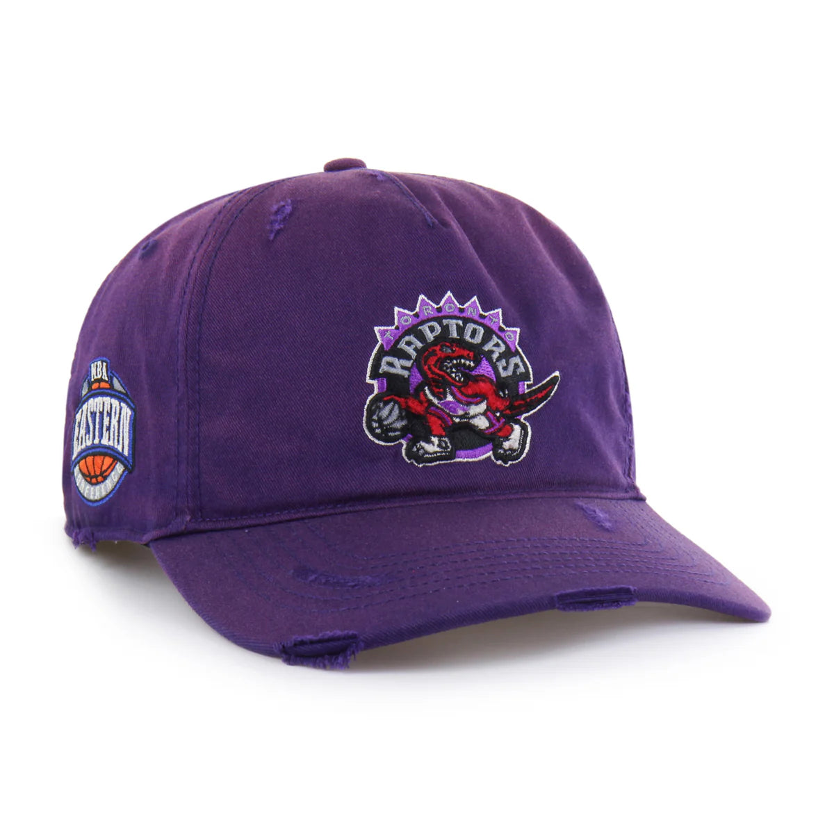 '47 Brand Hitch LC Low Crown Hardwood Classics Worn Cap- Toronto Raptors
