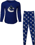 NHL Youth Long Sleeve T-shirt & Pants Sleep Set