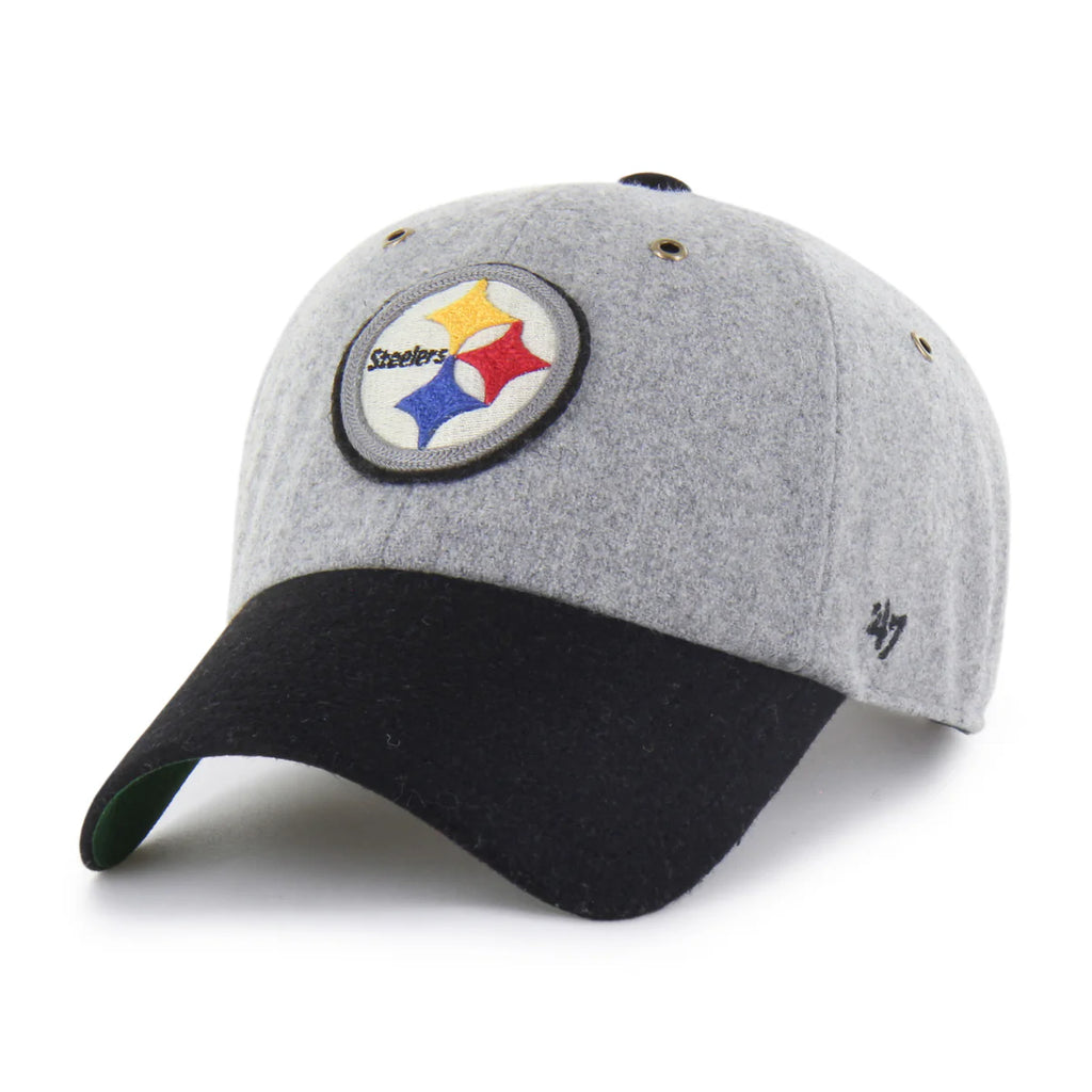 '47 Brand Historic Grandstand Two Tone Clean Up Cap- Pittsburgh Penguins
