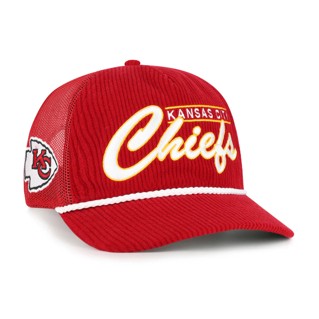 '47 Brand Double Header Mesh Relaxed Fit Hat- Kansas City Chiefs