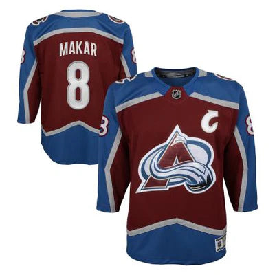 Outerstuff Youth Premier Jersey - Colorado Avalanche- Cale Makar