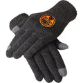 FOCO Charcoal Knit Gloves- Edmonton Oilers