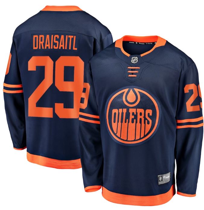 Fanatics Edmonton Oilers Breakaway Jersey - Draisaitl
