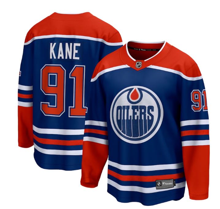 Breakaway Jersey Edmonton Oilers- Kane