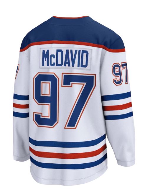 Fanatics Edmonton Oilers Breakaway Jersey - Connor McDavid