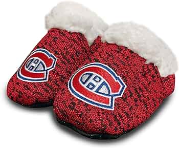 FOCO NHL Polyknit Infant Slippers - Montreal Canadiens