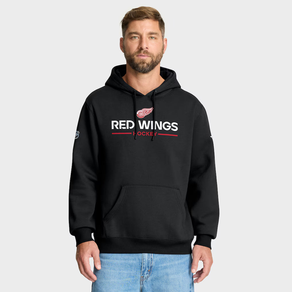 Fanatics Detroit Red Wings Authentic Pro Primary Hoodie