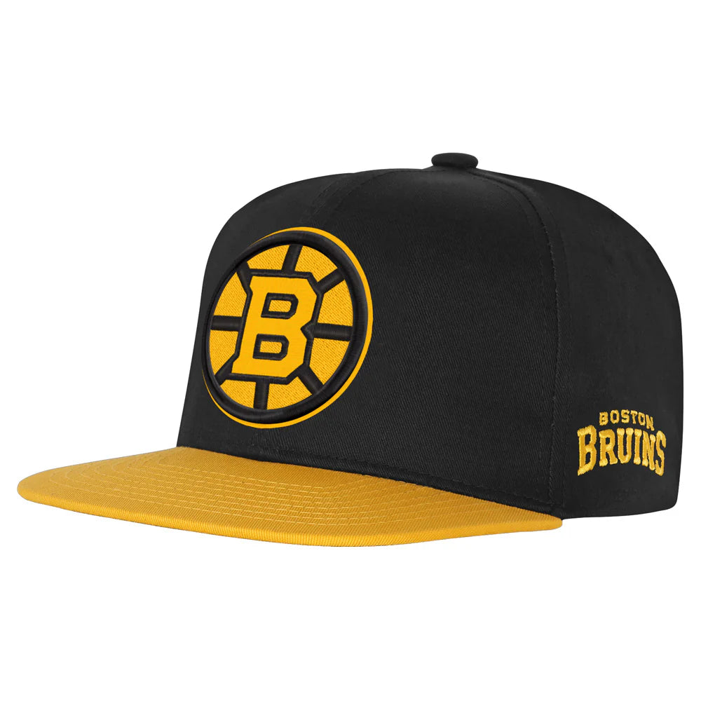 Outerstuff Boston Bruins Essential Flat Brim Hat