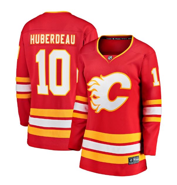 Breakaway Jersey Calgary Flames Women's - Huberdeau