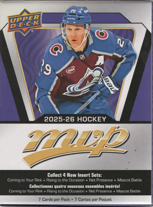 Upper Deck 2025-26 MVP Gravity Feed Hockey Card Pack