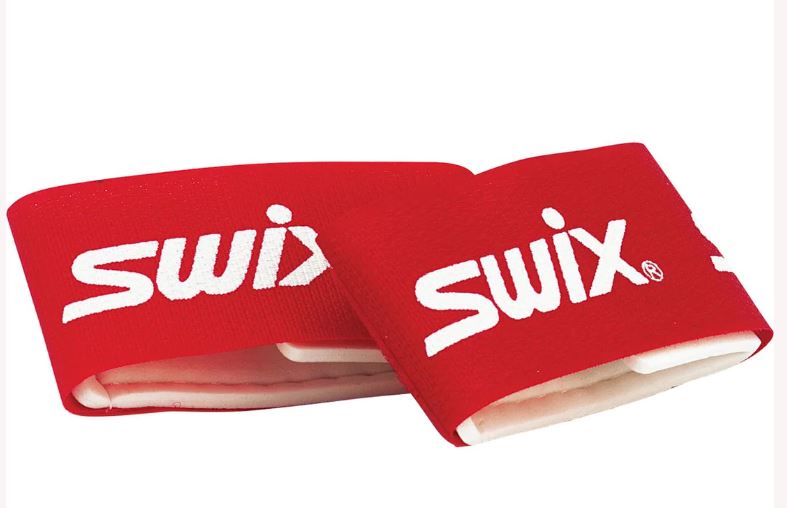 Cross Country Ski Straps with Base Protection, Pair