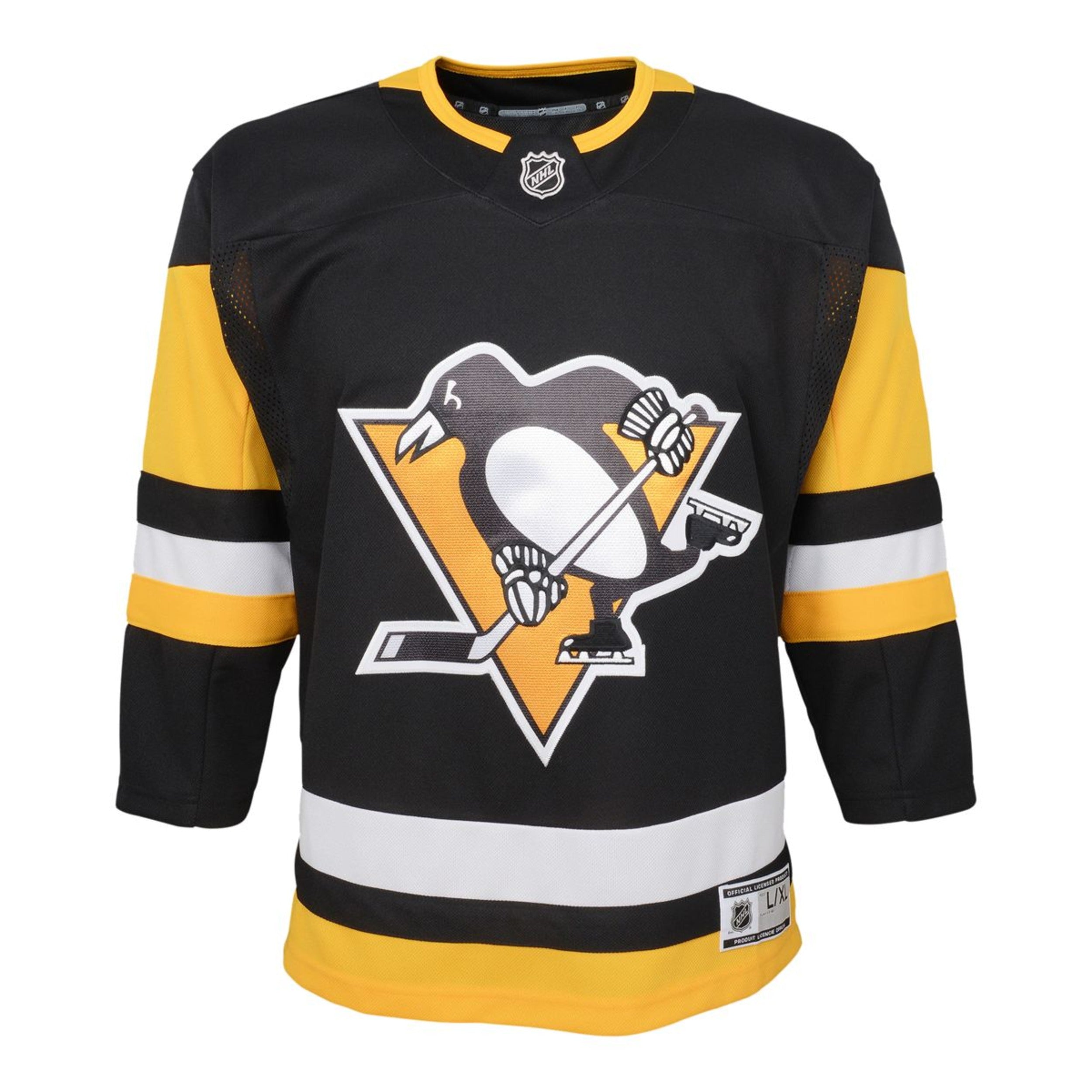 Outerstuff Youth Premier Jersey - Pittsburgh Penguins - Blank