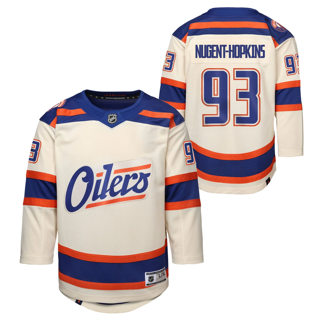 Outerstuff Junior Premier Jersey - Edmonton Oilers - Ryan Nugent-Hopkins