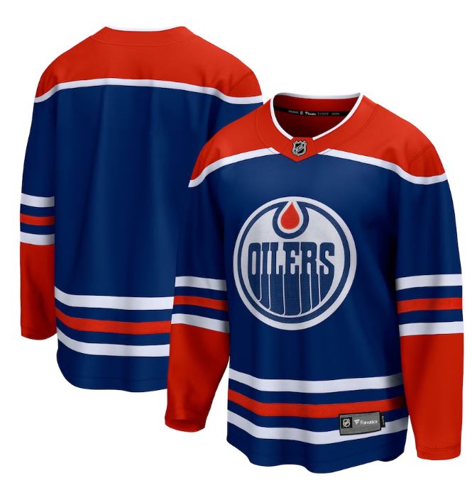 Fanatics Edmonton Oilers Breakaway Jerseys