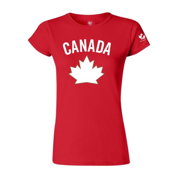 '47 Brand Team Canada IIHF Women's Fan Tee