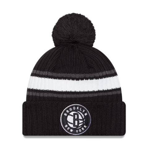 NBA Knitfold E3 Stripe Cuffed Pom Knit Toque