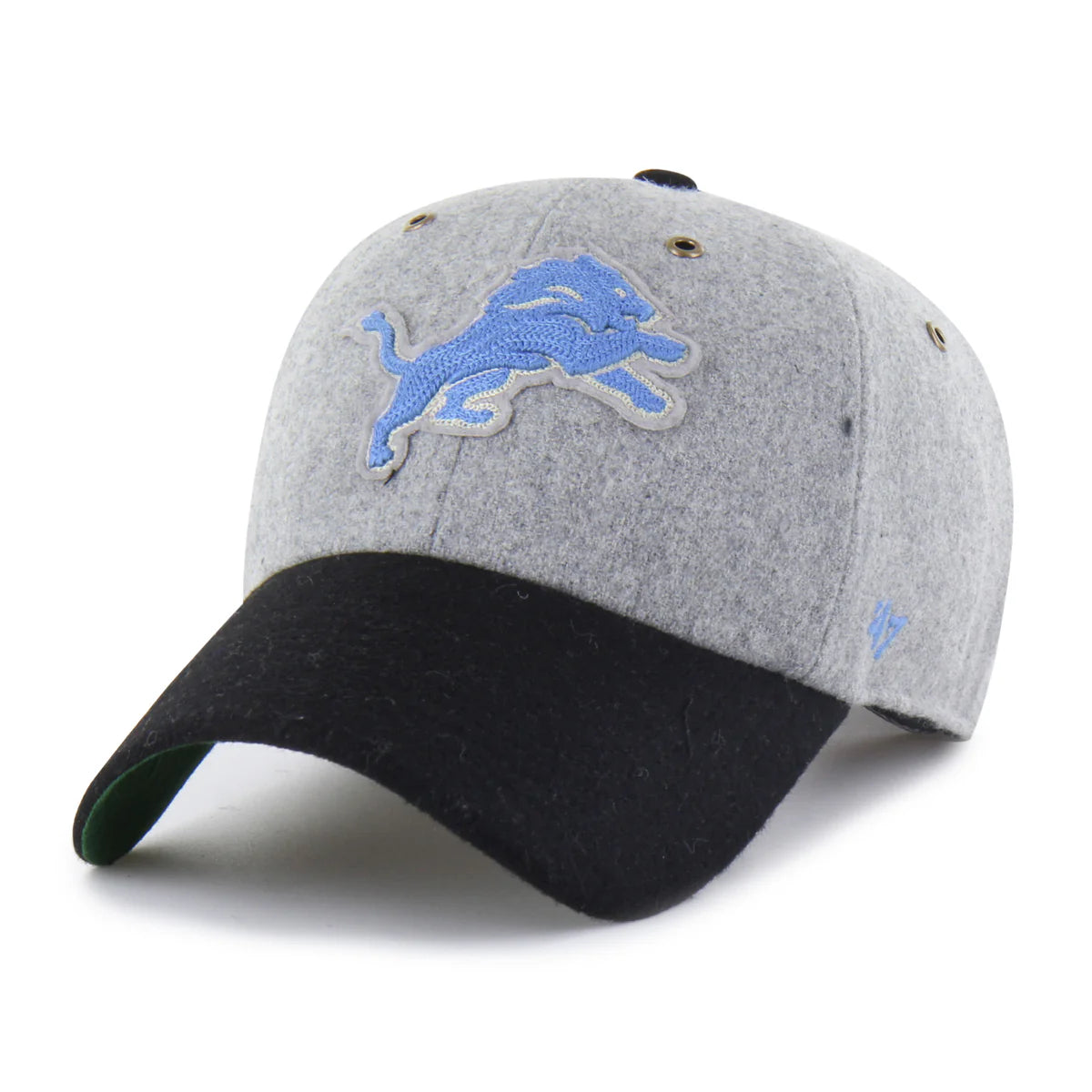 '47 Brand Historic Grandstand Two Tone Clean Up Cap- Detroit Lions