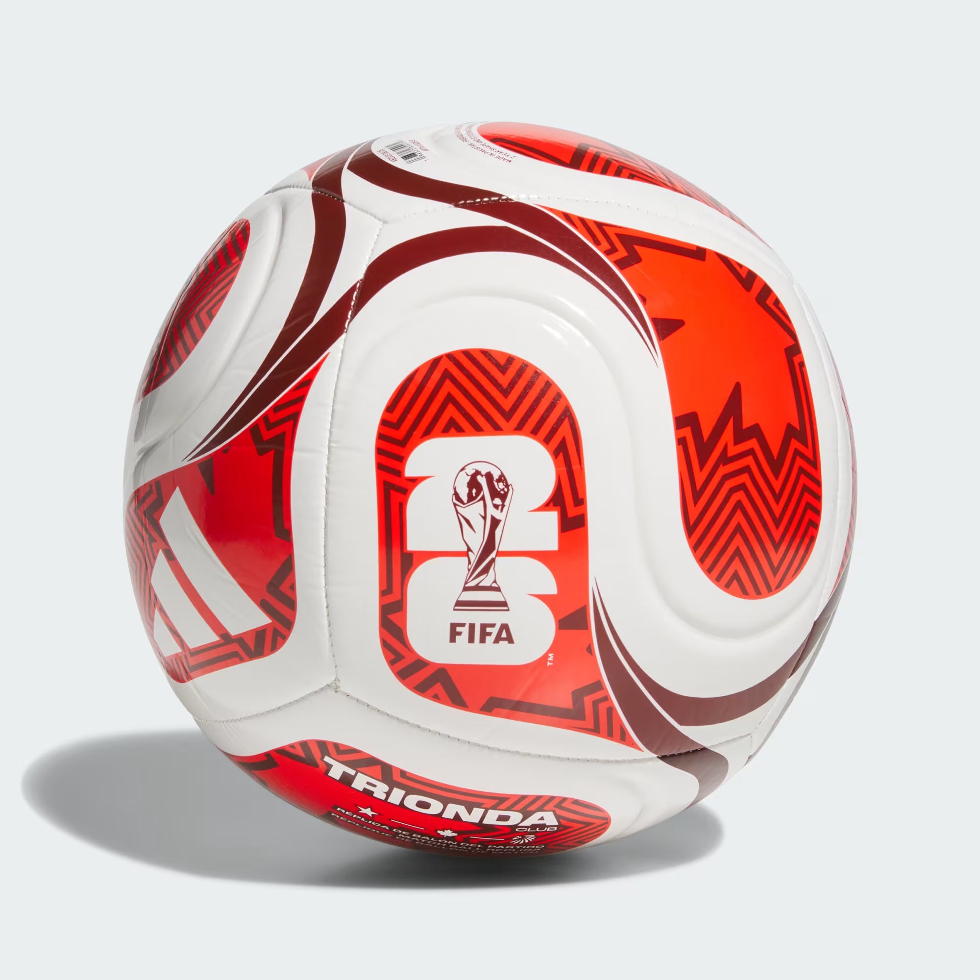 Adidas Canada FIFA World Cup 26 Club Soccer Ball