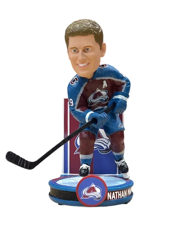 FOCO Nathan Mackinnon (Colorado Avalanche) Banner Series NHL Bobblehead