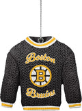 FOCO NHL Hockey Sweater Ornament- Boston Bruins