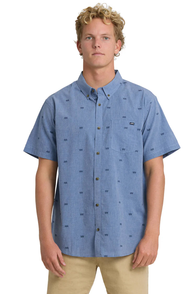 Billabong All Day Jacquard Short Sleeve Men's Shirt