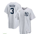 Cooperstown Collection Player Jersey- New York Yankees Babe Ruth