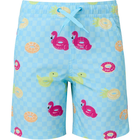 Ripzone Boy's Youth Summer Printed Volley Shorts