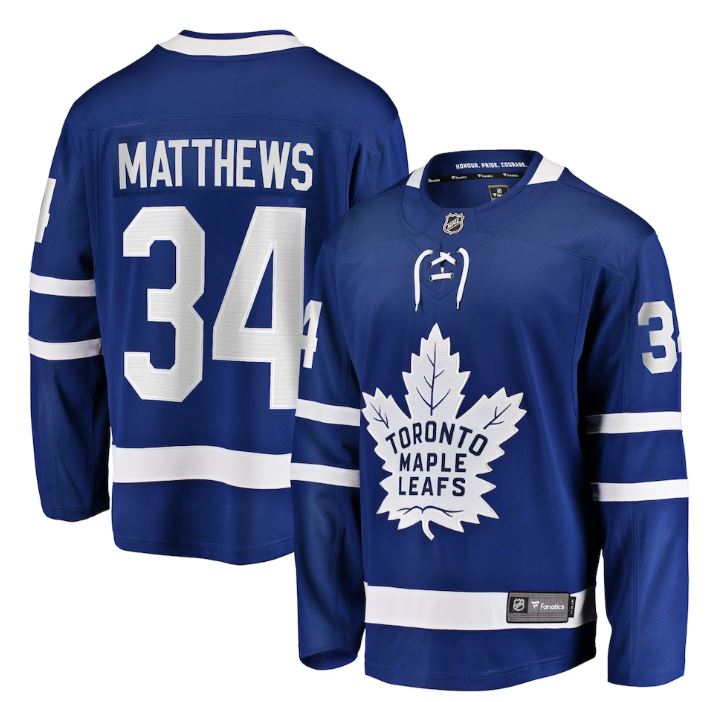 Fanatics Toronto Maple Leafs Breakaway Jersey - Matthews
