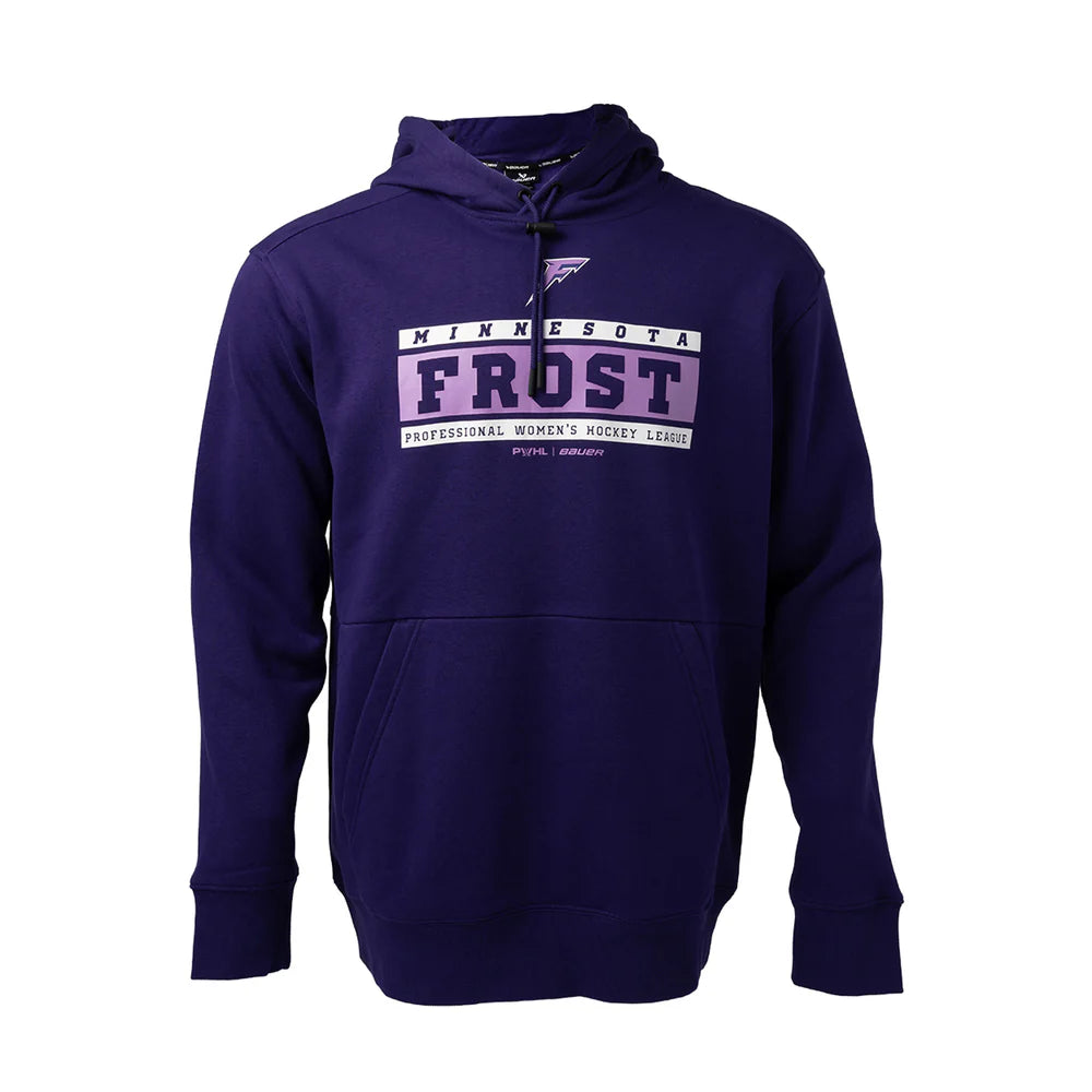 Bauer X PWHL Minnesota Frost Adult Ultimate Hoodie