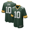 Nike NFL Green Bay Packers Jordan Love Home Game Jersey